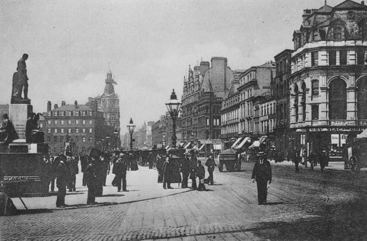 Piccadilly, Manchester, n. 1910 tekijältä English Photographer