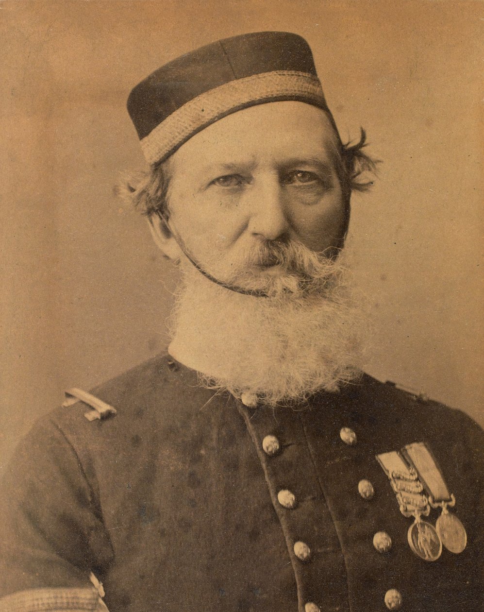 Kersantti Frederick T. Peake VC:n muotokuva tekijältä English Photographer