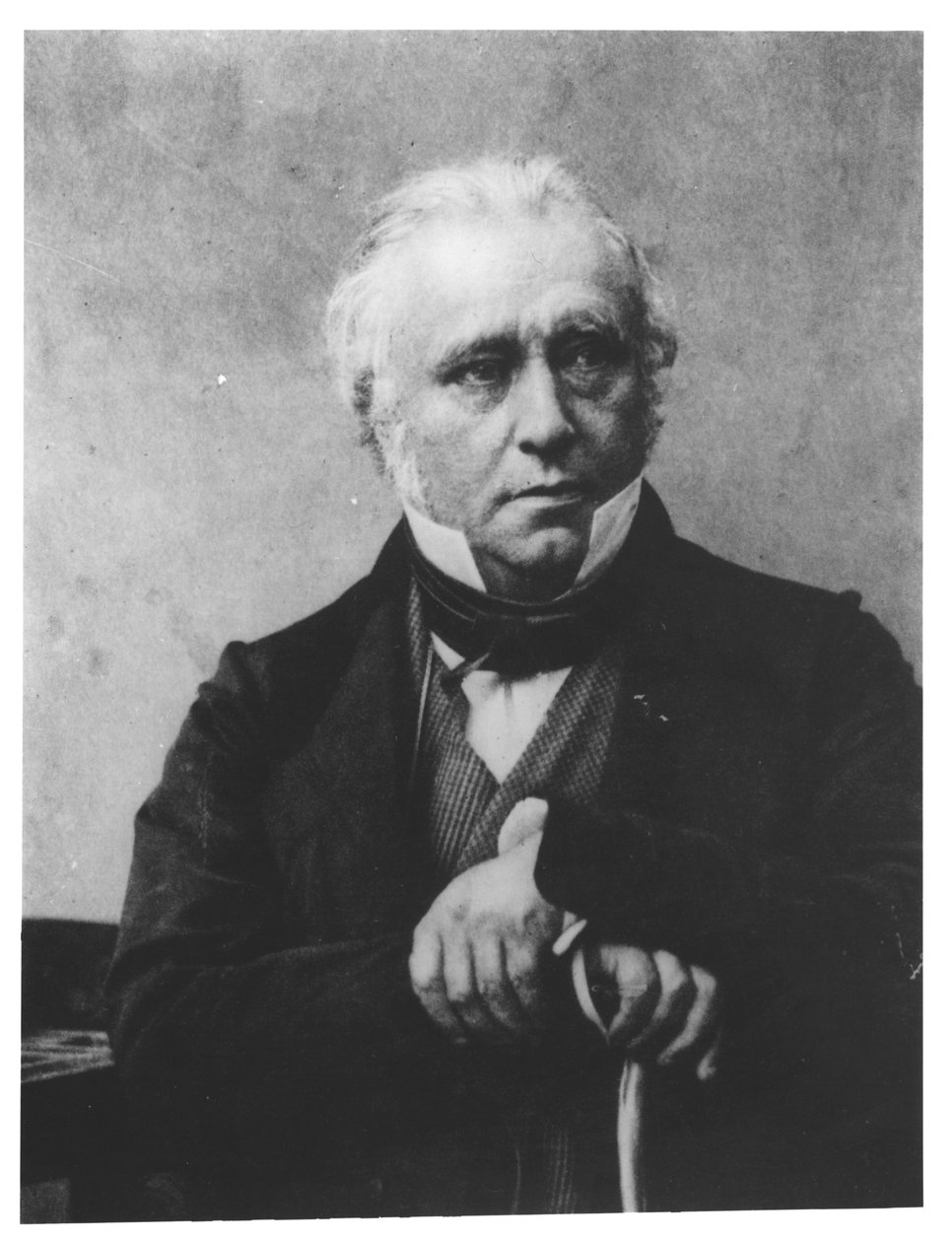 Muotokuva Thomas Babington Macaulaysta, 1. Baron Macaulaysta (1800-1859) tekijältä English Photographer