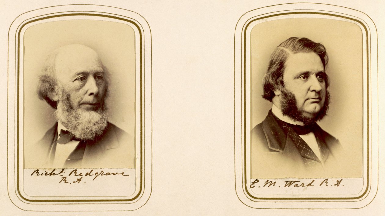 Muotokuvia Richard Redgravesta ja Edward Matthew Wardista tekijältä English Photographer