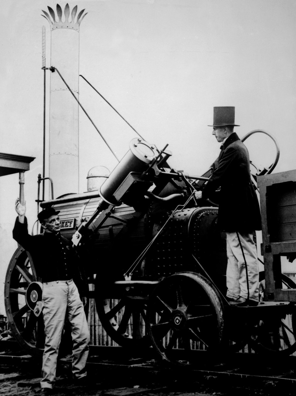 Replika Stephensons Rocketista, 1929 tekijältä English Photographer
