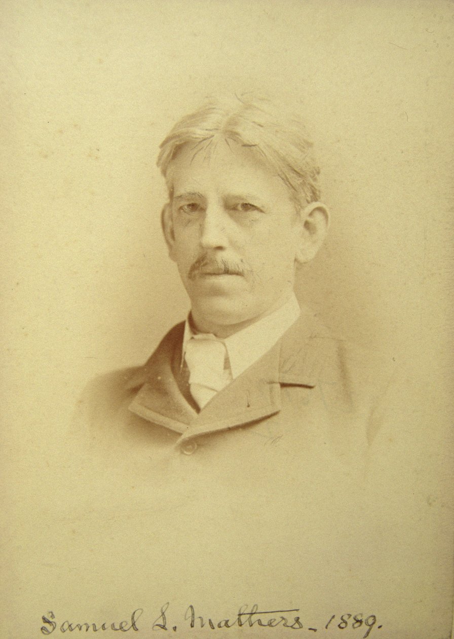 Samuel Liddell Mathers (1854-1918) 1889 tekijältä English Photographer