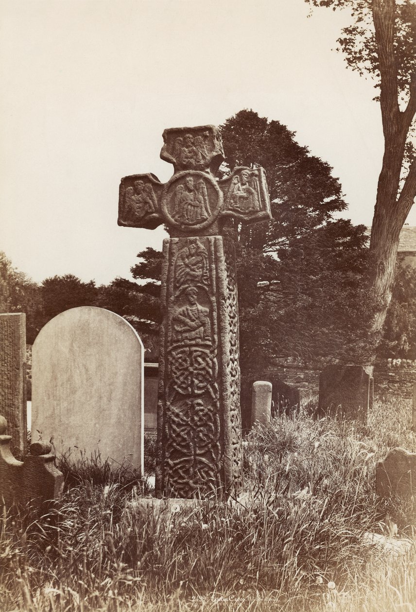 Eyam Cross (seepiakuva) tekijältä English Photographer