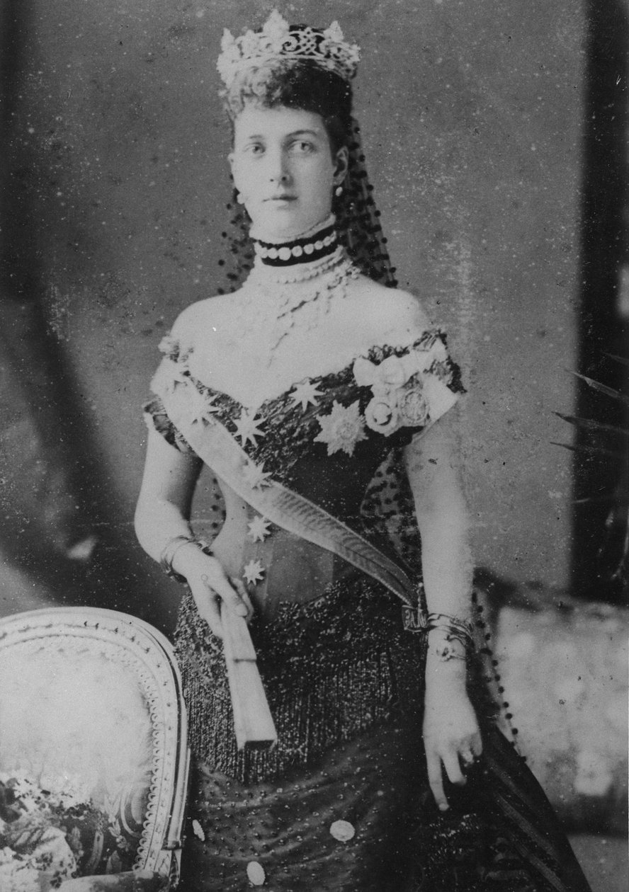 Walesin prinsessa, 1889 tekijältä English Photographer