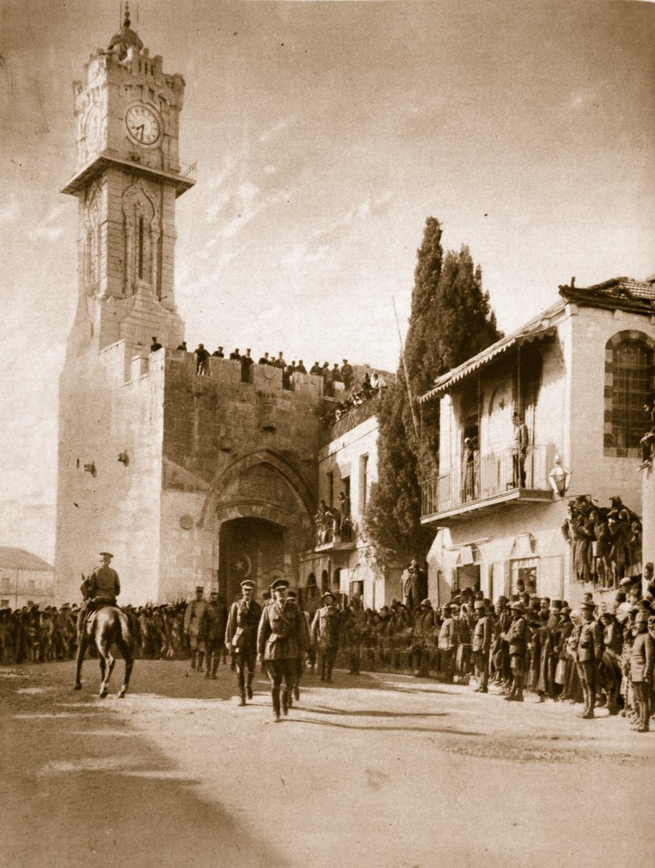 Jerusalemin vapauttajat: Sir Edmund Allenbyn historiallinen sisääntulo pyhään kaupunkiin, 1914-1919 tekijältä English Photographer
