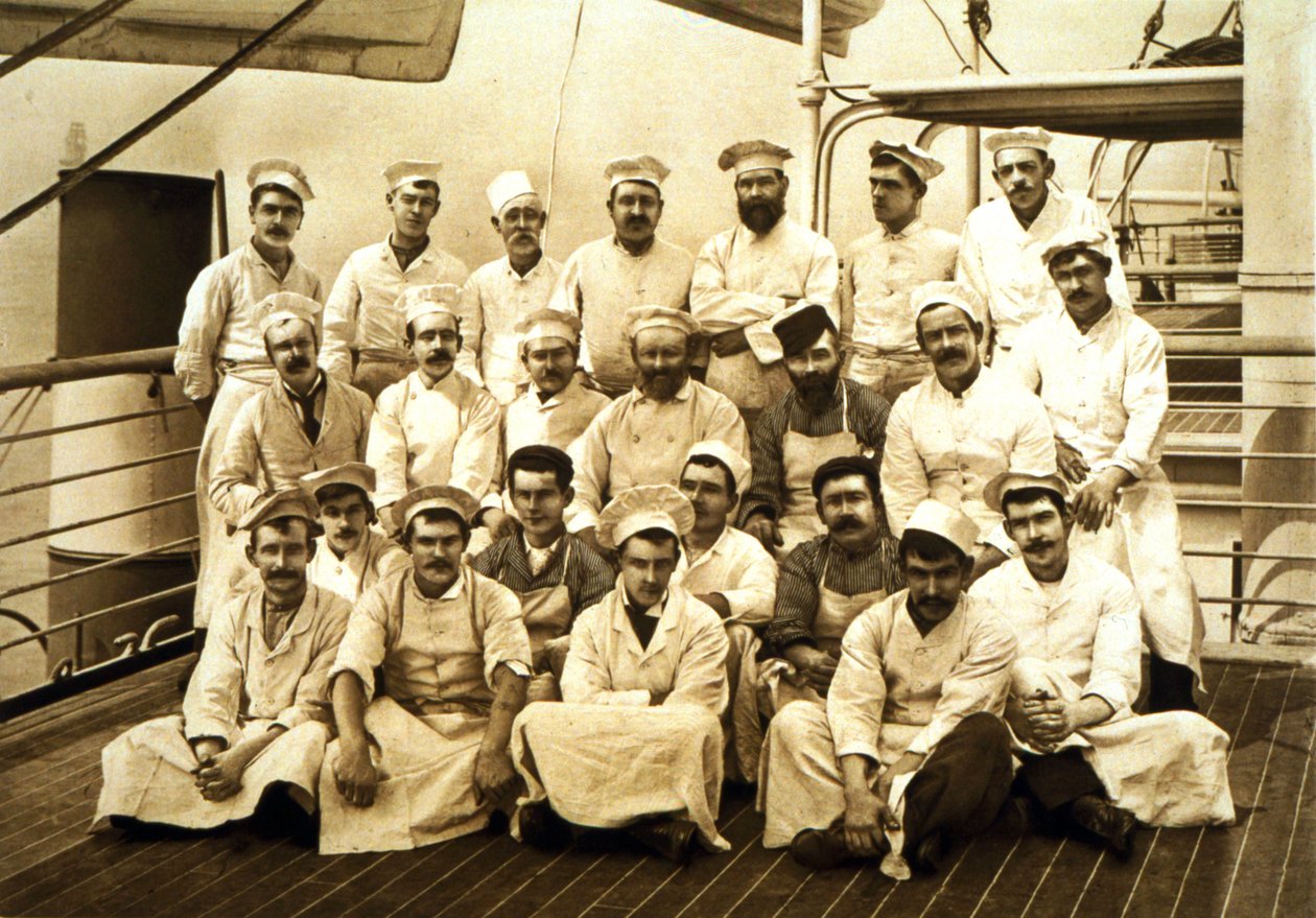 R.M.S. Teutonic -aluksen keittäjät - tekijältä English Photographer