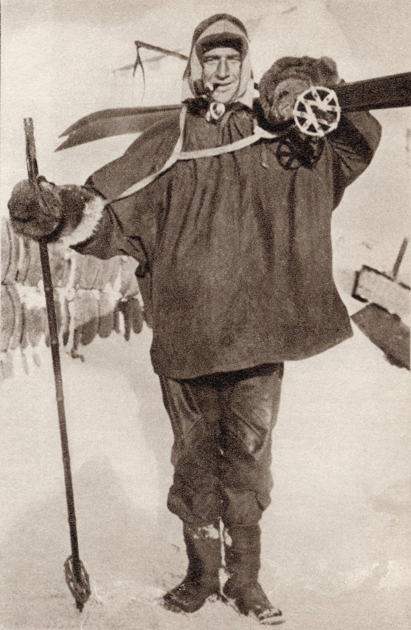 Thomas Crean, E.R.G.R.:n "South With Scottista" Evans tekijältä English Photographer