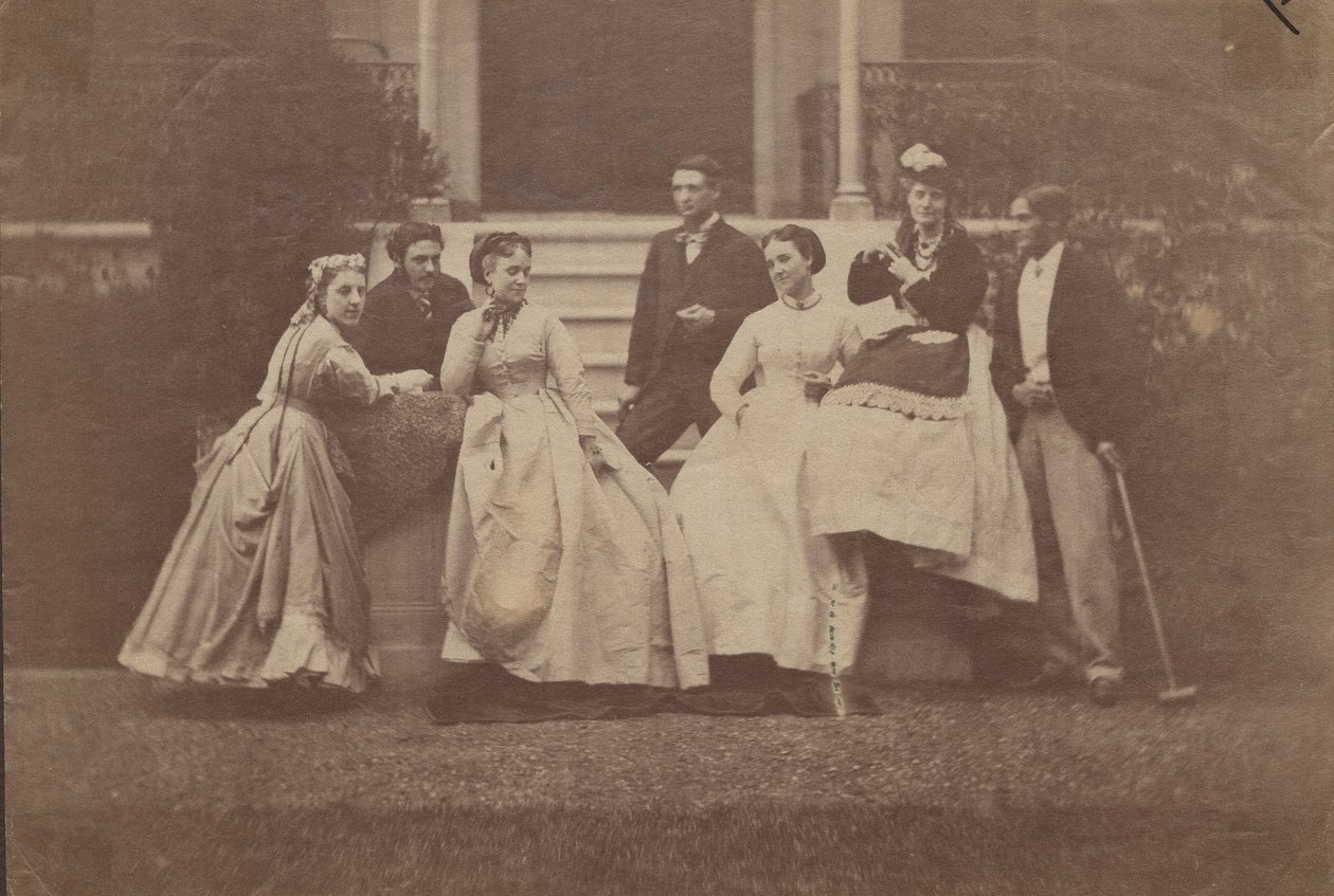Tuntematon ryhmä, 1860-luku tekijältä English Photographer