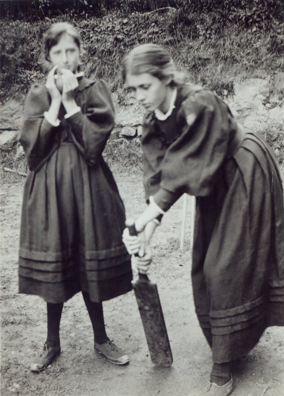 Virginia ja Vanessa Stephen, St. Ives, 1894 tekijältä English Photographer