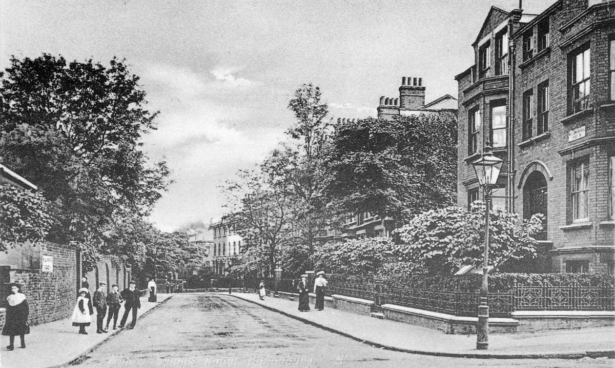Willow Bridge Road, Canonbury, Islington, n. 1905 tekijältä English Photographer