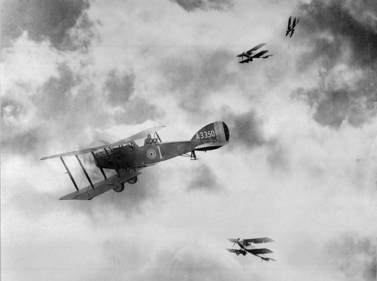Ensimmäisen maailmansodan lentokoneet 1916-1917 tekijältä English Photographer