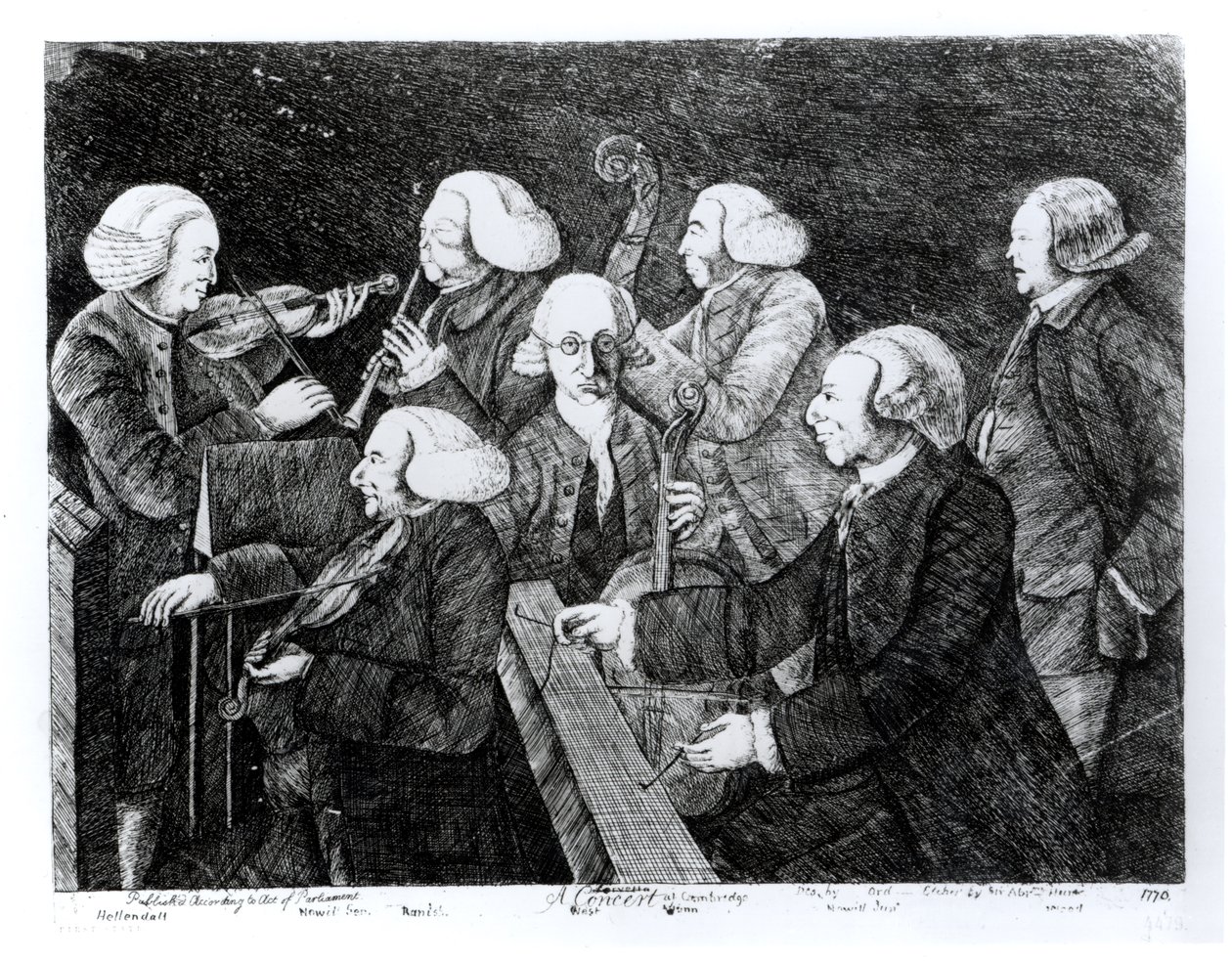 Konsertti Cambridgessa 1770 tekijältä English School