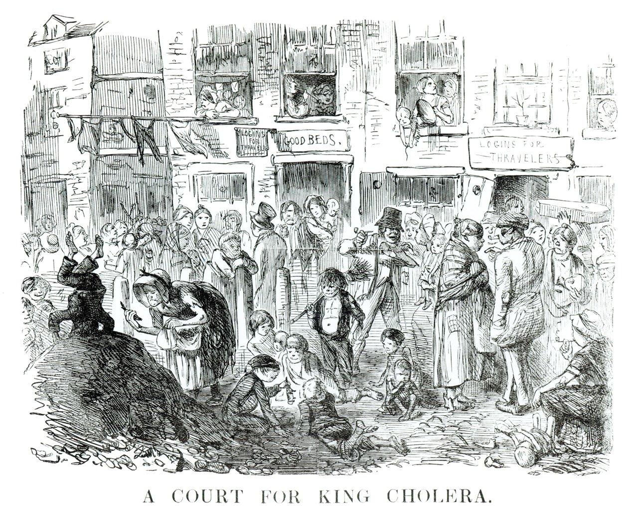Kuningas Koleran tuomioistuin, 1852 tekijältä English School