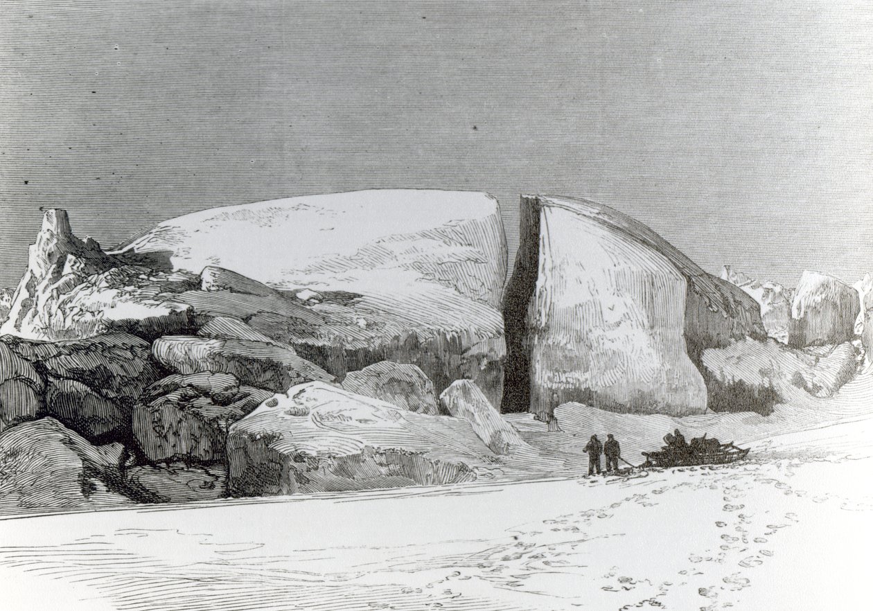 A Floe-Berg Aground, julkaistu 