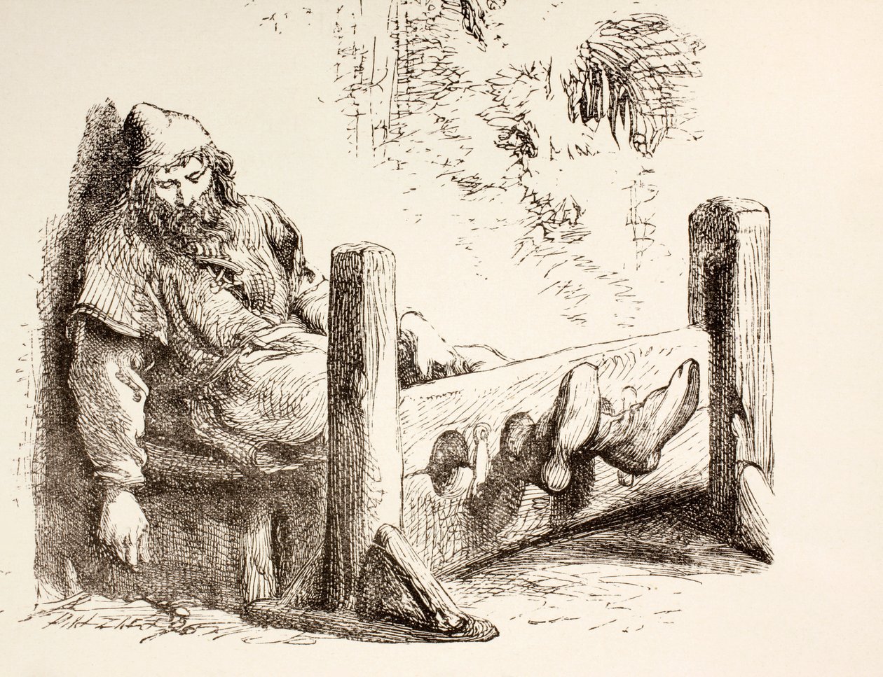 Mies pörssissä, 1890 tekijältä English School