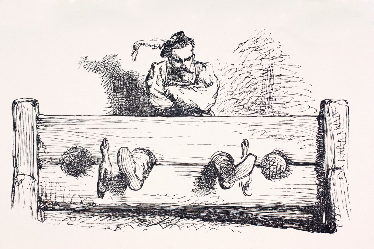 Mies kalustossa, teoksesta 
