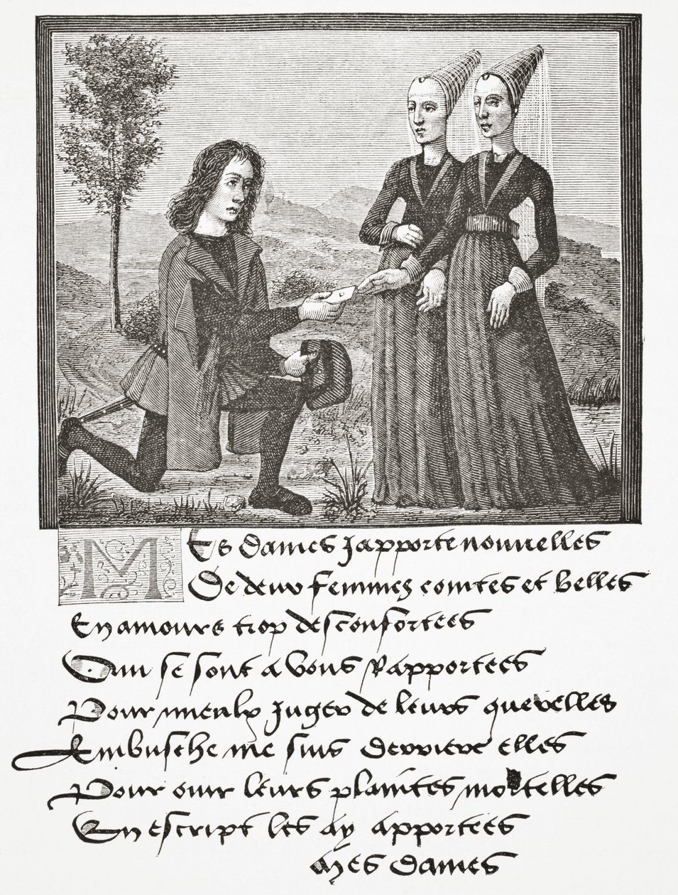 Alain Chartier (polvistuva), 1878 tekijältä English School