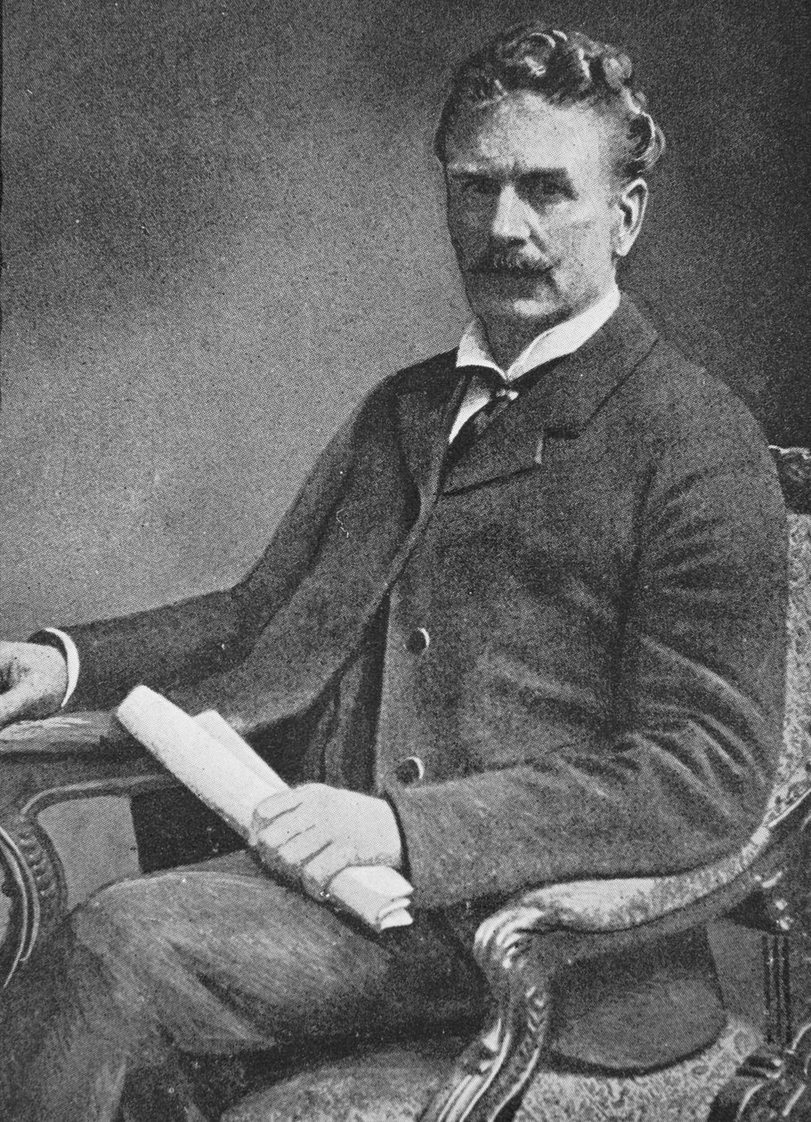 Ambrose Gwinnett Bierce (1842-1914) (syväpaino) tekijältä English School