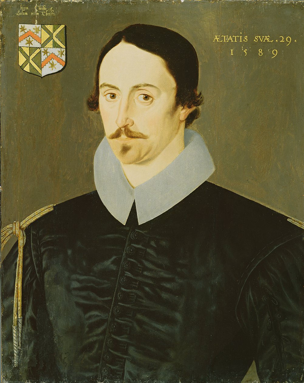 Tuntematon mies, 29-vuotias, mahdollisesti Kempe-perheestä, 1589 tekijältä English School