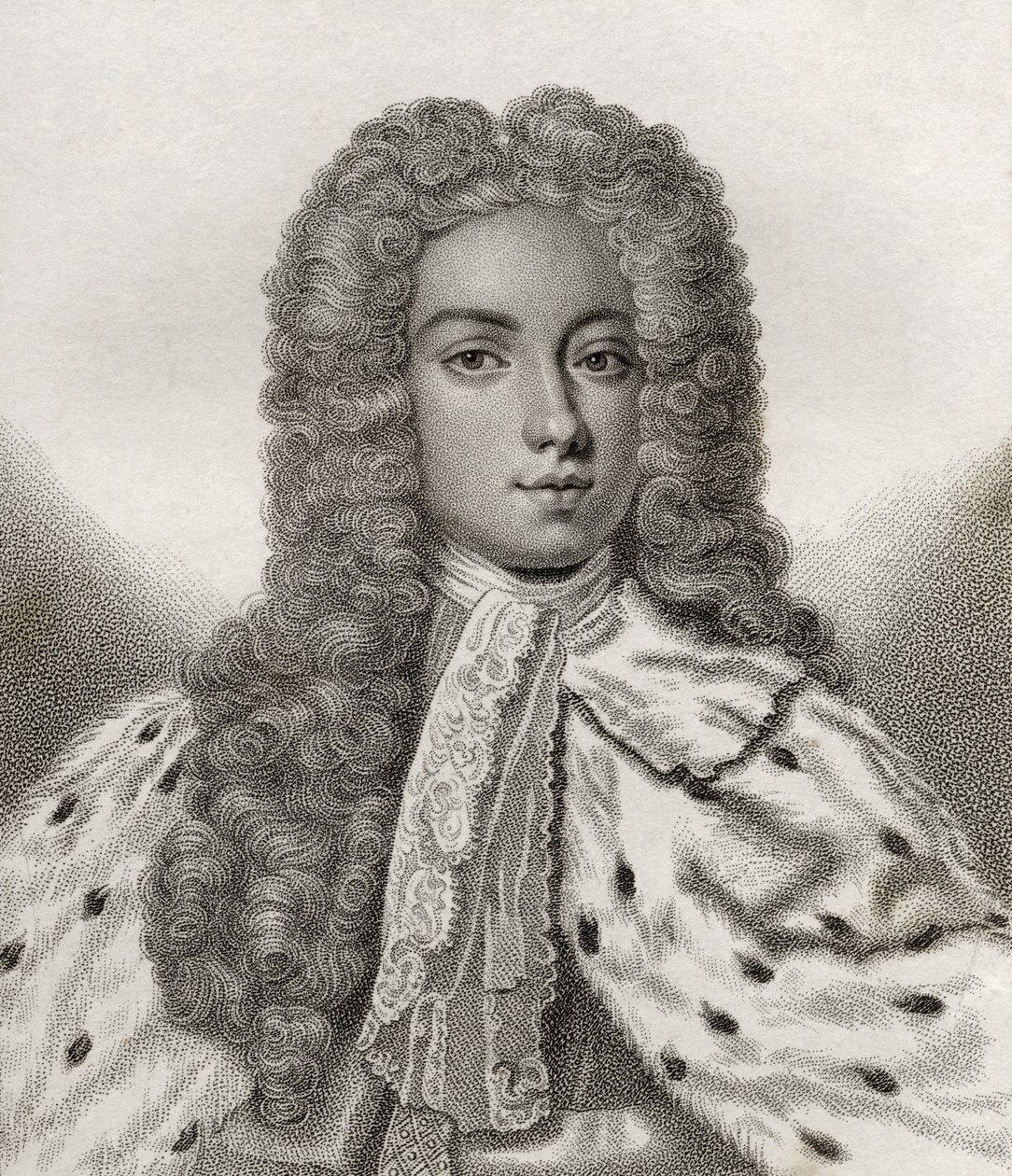 Baptist Noel, Freemanin kaiverrus, kuvitus teoksesta "A catalogue of Royal and Noble Authors, Volume IV", julkaistu 1806. tekijältä English School