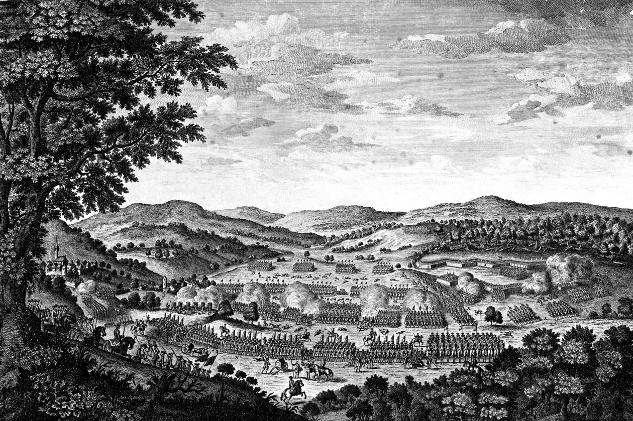 Reichenburgin taistelu 21. huhtikuuta 1757 tekijältä English School
