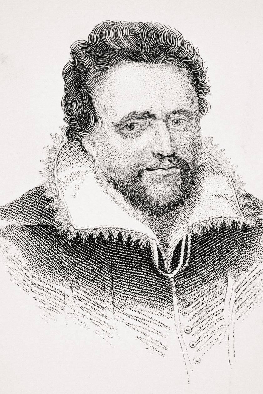 Ben Jonson, kuvitus lordi Broughamin teoksesta "Old England