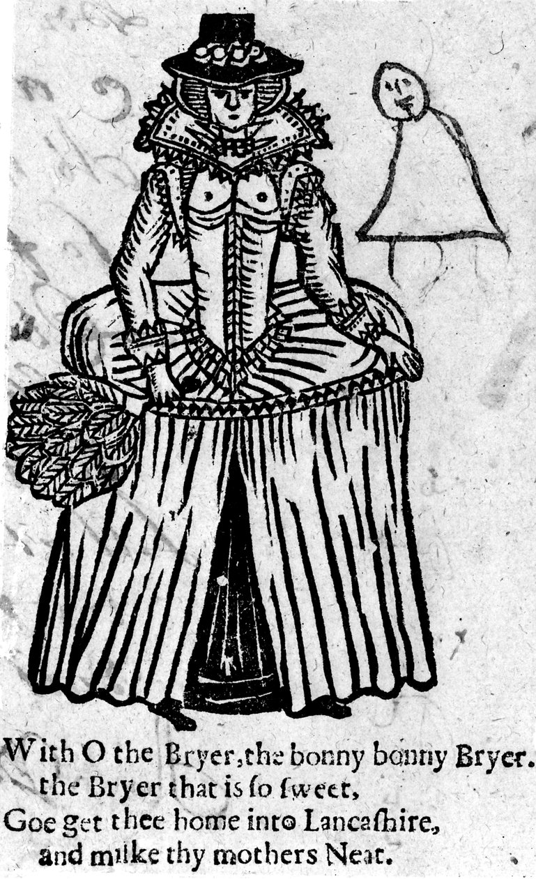 Bonny Bonny Brier, kirjasta "A Book of Roxburghe Ballads". tekijältä English School
