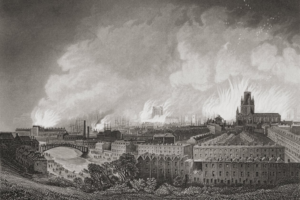 Bristol, Englanti, mellakoiden aikana 1831, 1883 tekijältä English School