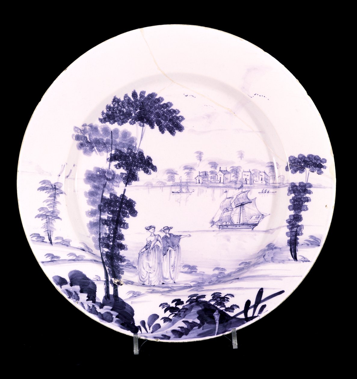 Bristol delftware astia (keraaminen) tekijältä English School