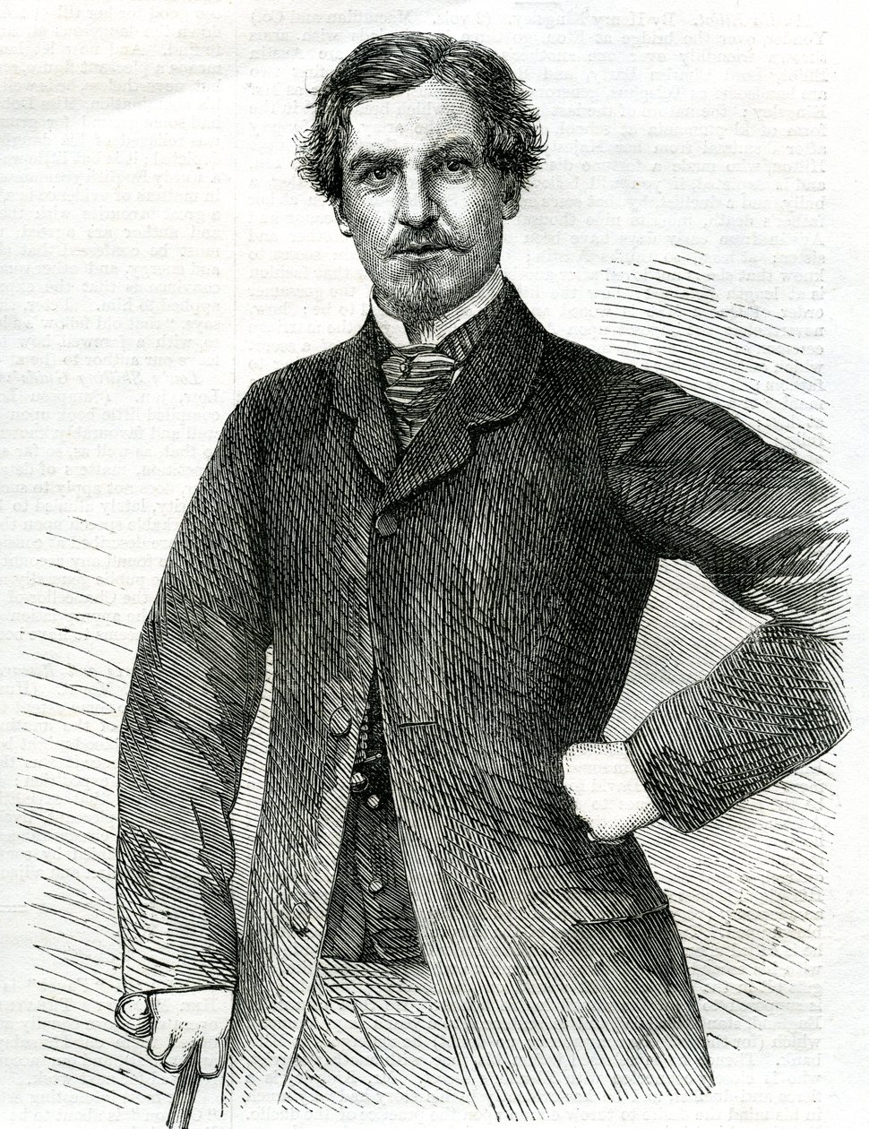 Kapteeni Grant, julkaistu The Illustrated London Newsissa, 1863 tekijältä English School