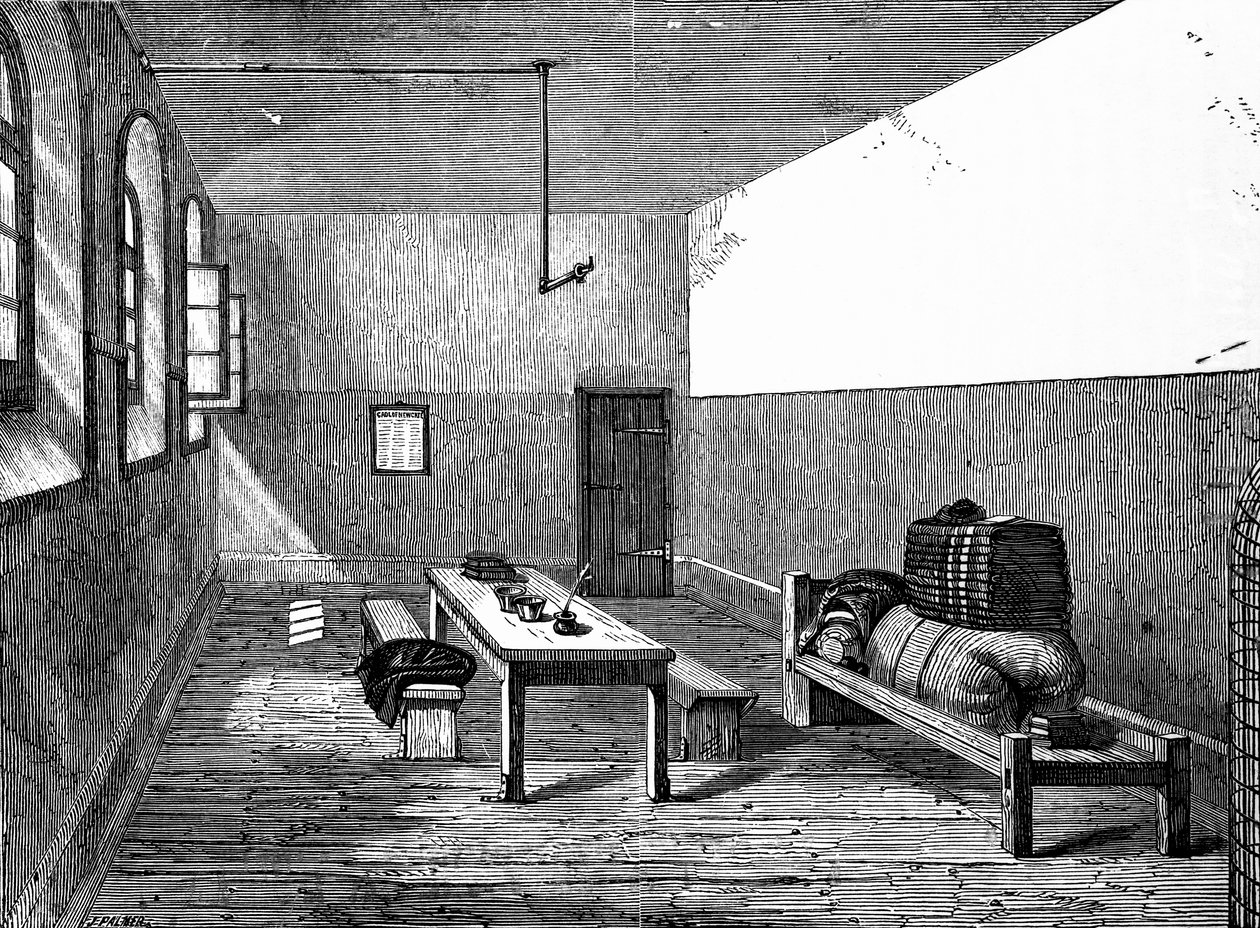Tuomittu Cell Newgate tekijältä English School
