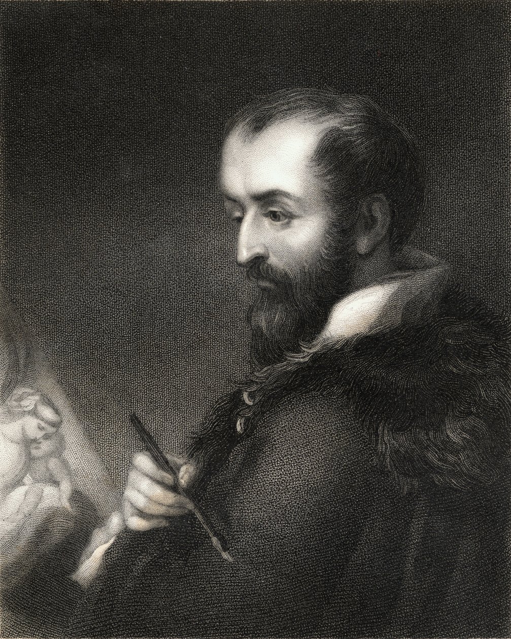 Correggio (1494-1534) muotokuvien galleriasta, julkaistu 1833 tekijältä English School