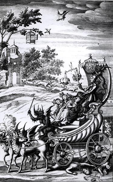 Cromwells Chariot, sisällissotaa käsittelevän teoksen etukappale tekijältä English School