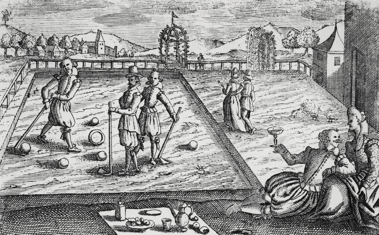Kroketti, noin 1650 tekijältä English School