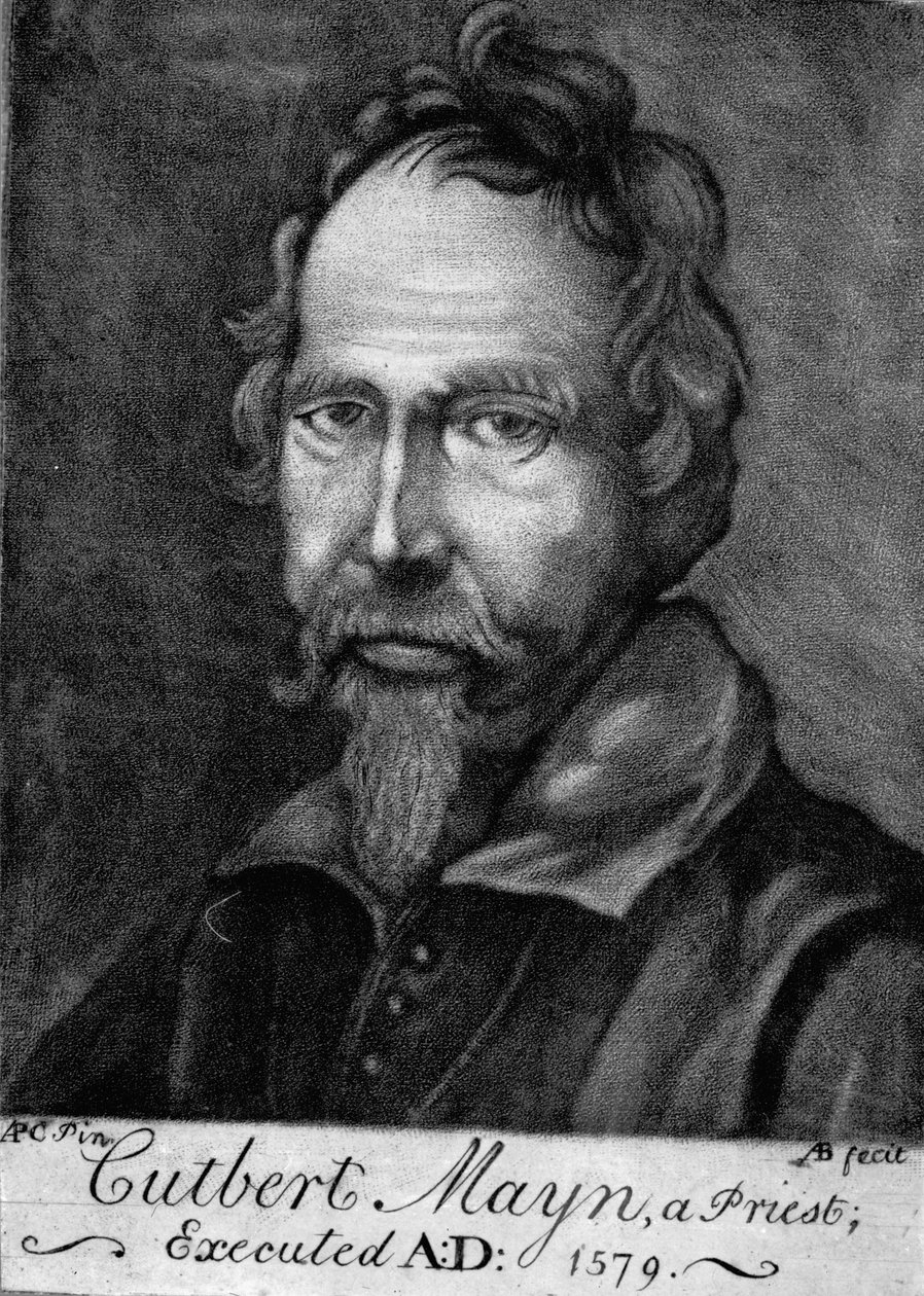 Cuthbert Mayne, 1579 tekijältä English School