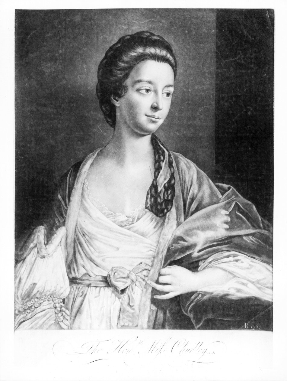 Elizabeth Chudleigh (1720-88) Bristolin kreivitär ja Kingstonin herttuatar. tekijältä English School