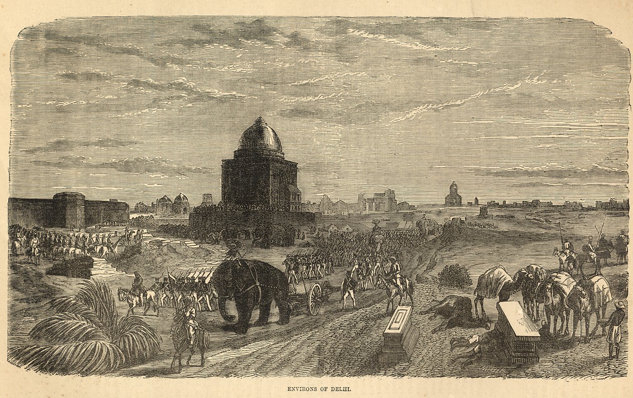 Delhin ympäristö, 1857 tekijältä English School