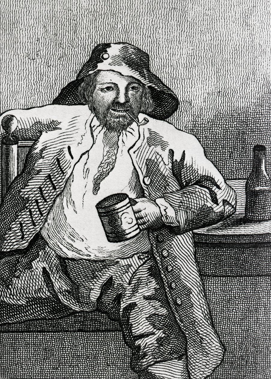 Jack Fletcher, Wargraven hölmö, kuvitus James Caulfieldin teoksesta "The Lives and Portraits of Remarkable Characters", julkaistu 1819. tekijältä English School