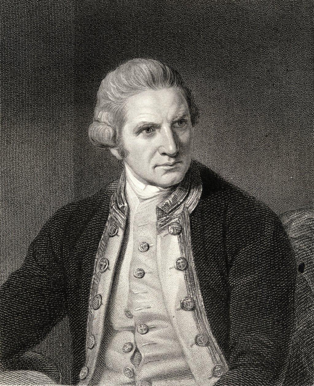 James Cook (1728-79) "The Gallery of Portraits", julkaistu 1833 tekijältä English School