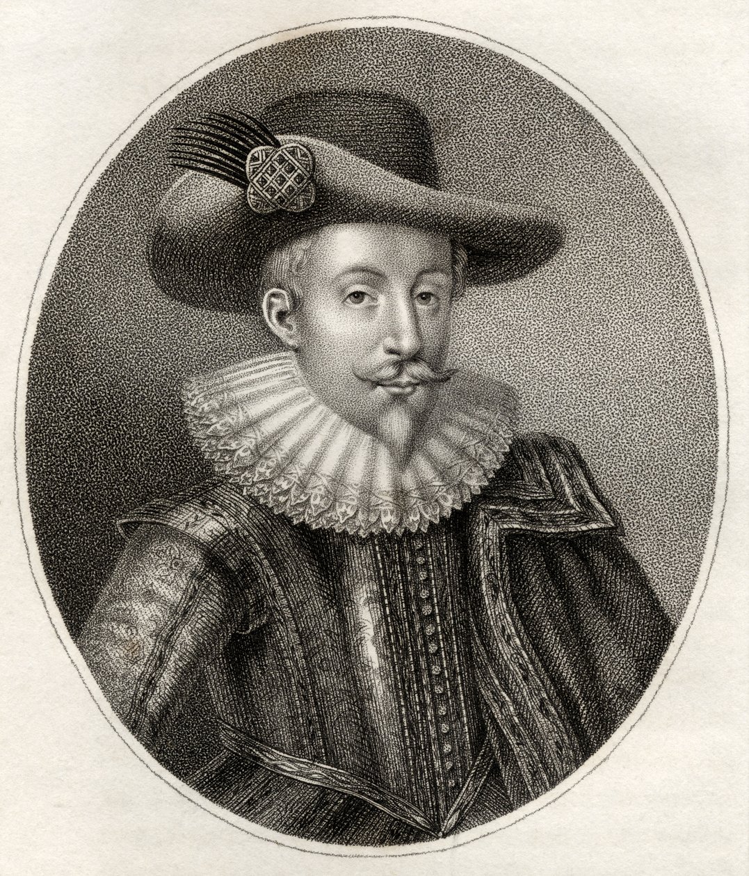 John Digby, kaiverrus Bocquet, kuvitus 