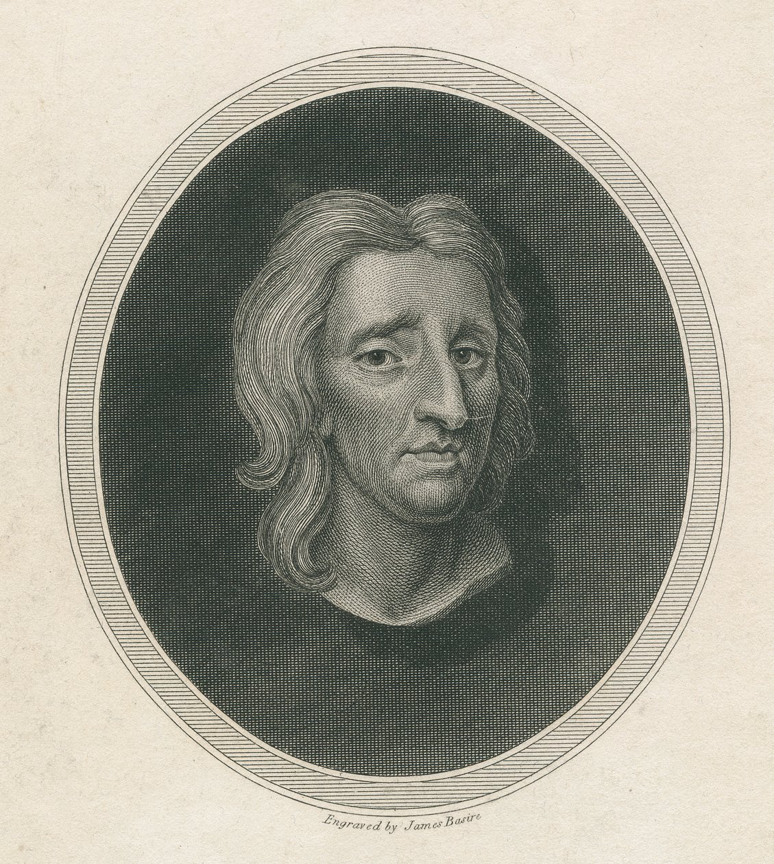 John Locke, kaiverrus James Basire tekijältä English School