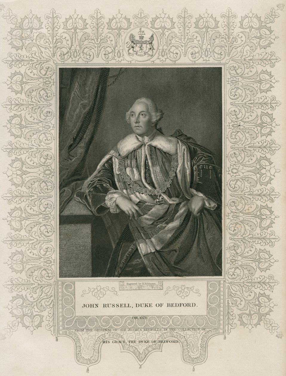 John Russell, Bedfordin herttua tekijältä English School
