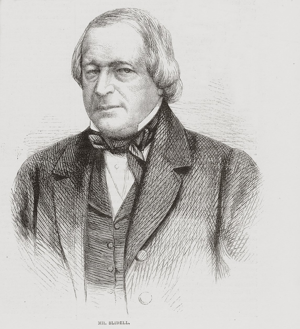 John Slidell, 1861 tekijältä English School
