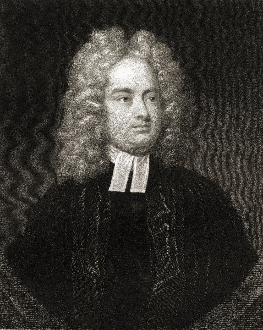 Jonathan Swift (1667-1745), "The Gallery of Portraits", julkaistu 1833 tekijältä English School