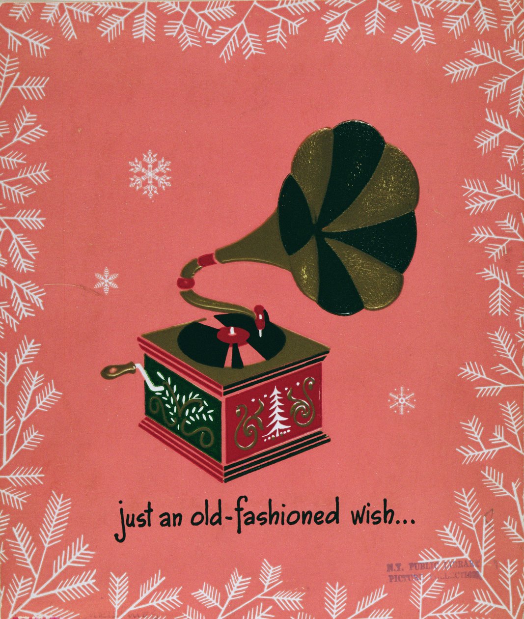 Just An Old Fashioned Wish, joulukortti tekijältä English School