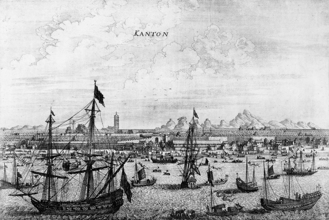 Kanton, Kiina, 1669 tekijältä English School