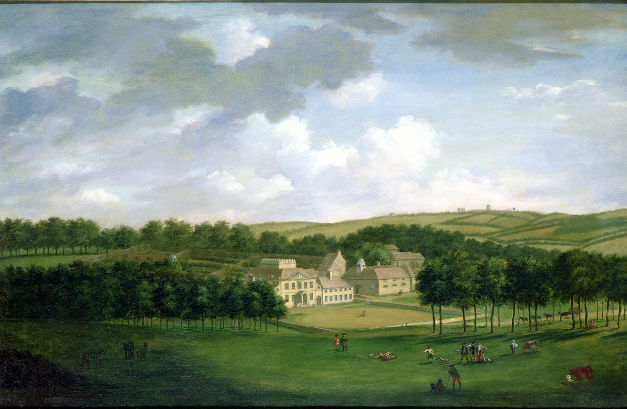 Kidbrooke Park, Kent, aiemmin George Lambert (1700–1765) n. 1740–50. tekijältä English School
