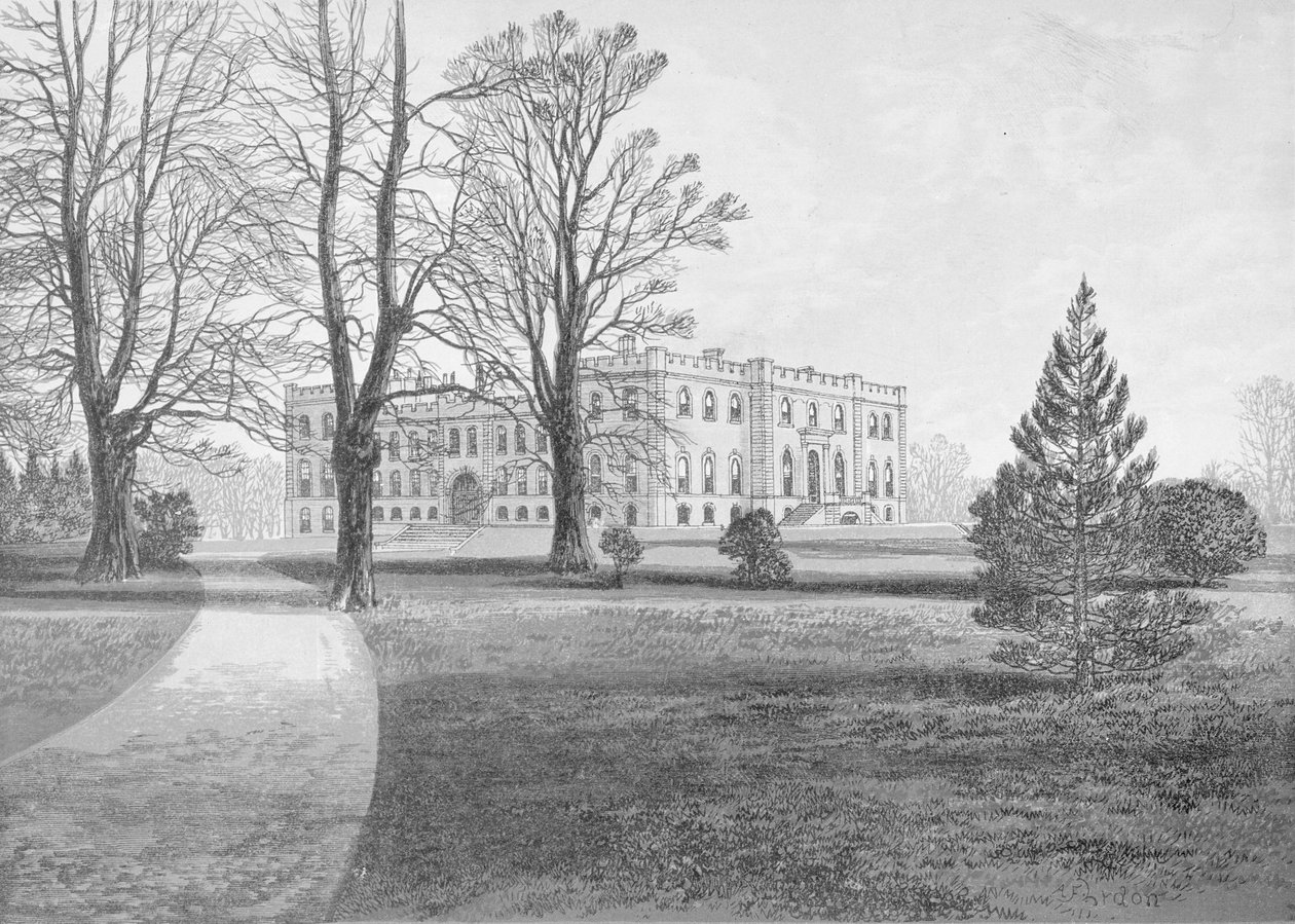 Kimboltonin linna, 1880 tekijältä English School