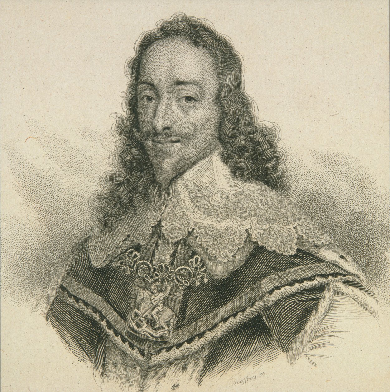Englannin kuningas Kaarle I (1600-49) tekijältä English School