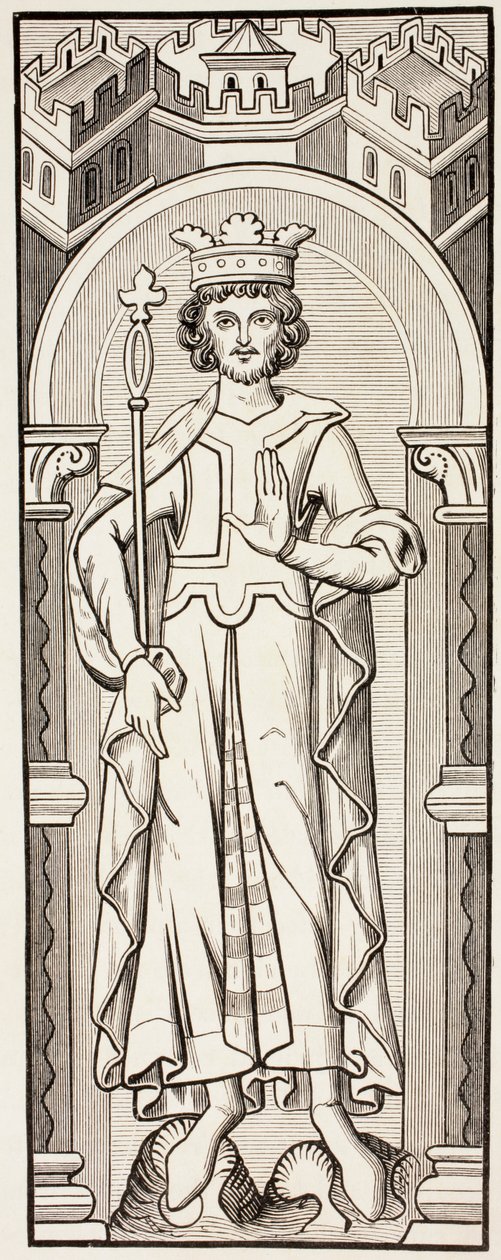Ranskan kuningas Philip III, noin 1880 tekijältä English School